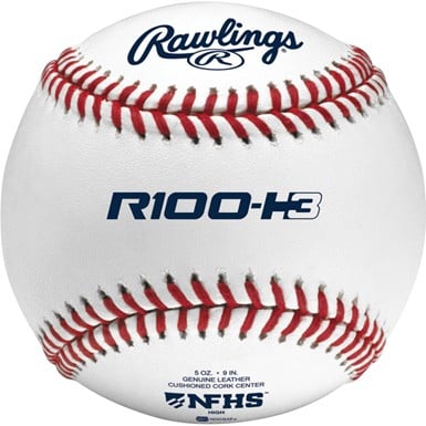 Rawlings R100-H3 NFHS Official League Baseball                                                                                  