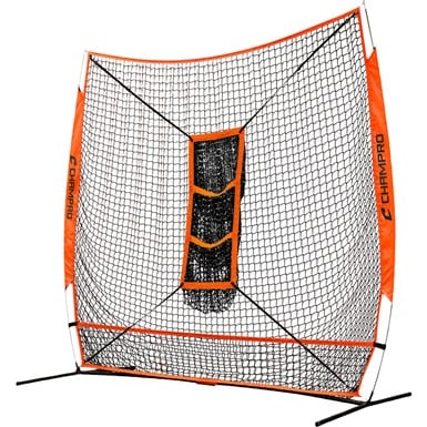 Champro MVP Portable Practice Net w/TZ3 Training Zone                                                                           