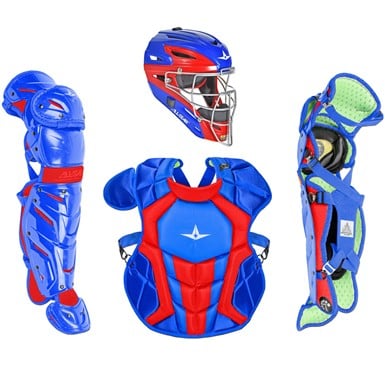All Star Intermediate System7 Axis Elite Travel Team Catcher's Set                                                              