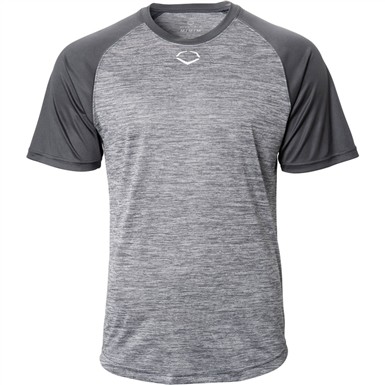 Evoshield Men's Heather Tech Baseball T-Shirt                                                                                   