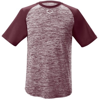 Evoshield Men's Heather Tech Baseball T-Shirt                                                                                   