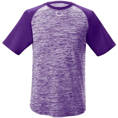 Evoshield Men's Heather Tech Baseball T-Shirt                                                                                   