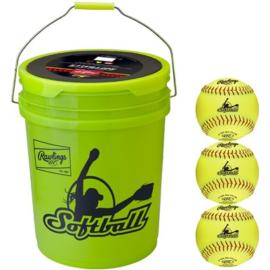 Rawlings RFPBP12SY Fastpitch Softball 18 Bucket                                                                                 