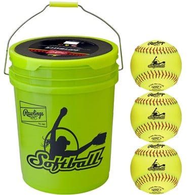 Rawlings RFPBP12SY Fastpitch Softball 12 Bucket                                                                                 