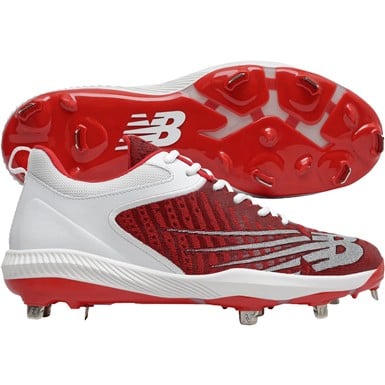 New Balance Mens Fuel Cell L4040v6 Low Metal Baseball Cleats