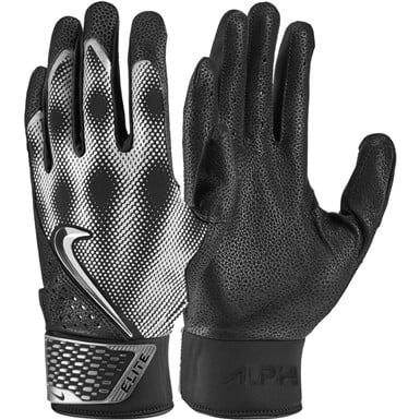 NIKE Adult Alpha Elite Batting Gloves                                                                                           