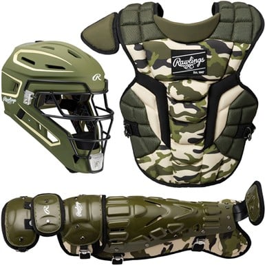 Rawlings Intermediate Velo 2.0 Exclusive Edition Camo Catcher Set                                                               