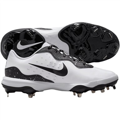 NIKE Men's Alpha Huarache Varsity 4 Low Metal Baseball Cleats                                                                   