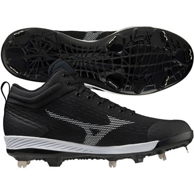 Mizuno Men's Dominant 4 Mid Metal Baseball Cleat                                                                                