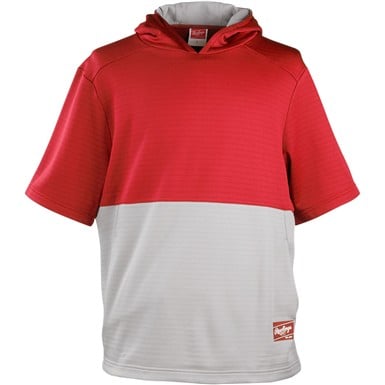 Rawlings Men's ColorSync Performance Short Sleeve Baseball Hoodie                                                               