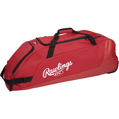 Rawlings Workhorse Wheeled Bat Bag                                                                                              