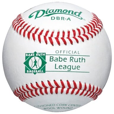 Diamond DBR-A Babe Ruth League Leather Baseballs                                                                                