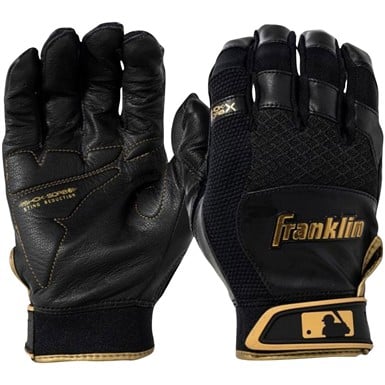 Franklin Youth Shok-Sorb X Batting Gloves                                                                                       