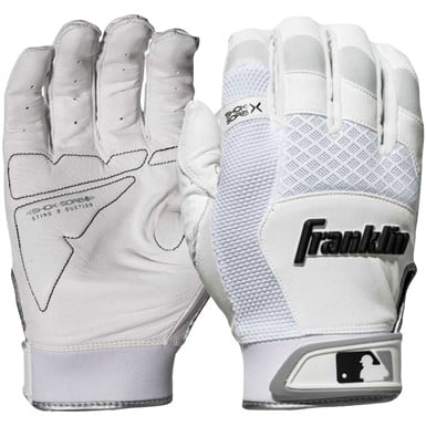 Franklin Youth Shok-Sorb X Batting Gloves                                                                                       
