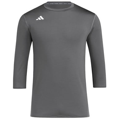 adidas Men's Adizero Dugout 3/4 Sleeve Baseball Shirt                                                                           