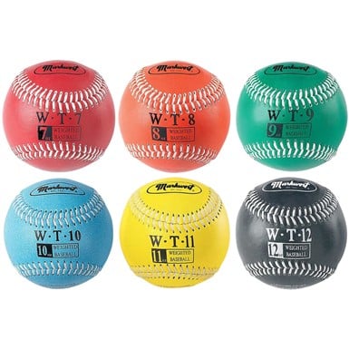 Markwort 9in Weighted Ball Set of 6                                                                                             