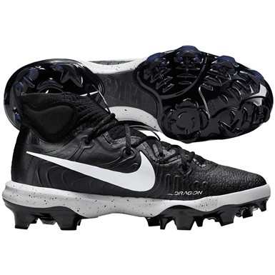 NIKE Men's Alpha Hurache NXT MCS Molded Baseball Cleats                                                                         