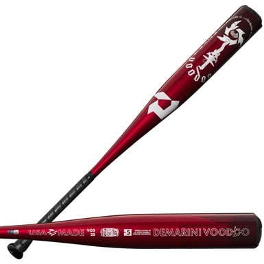 DeMarini 2025 Voodoo One Piece USSSA Baseball Bat -5                                                                            