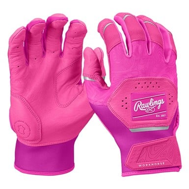 Rawlings Adult Workhorse Batting Gloves                                                                                         