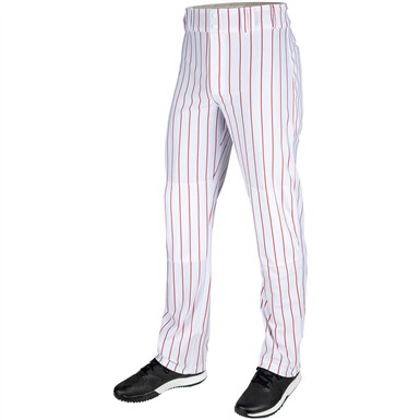 Champro Men's Triple Crown 2.0 Pinstripe Open-Bottom Baseball Pant                                                              