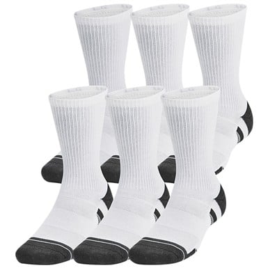 Under Armour Performance Tech 6pk Crew Socks                                                                                    