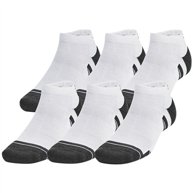 Under Armour Performance Tech 6pk Low Socks                                                                                     