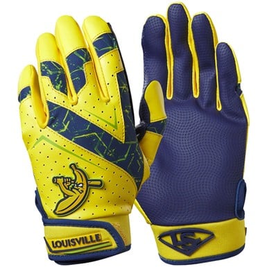 Louisville Slugger Youth Savannah Bananas Batting Gloves                                                                        