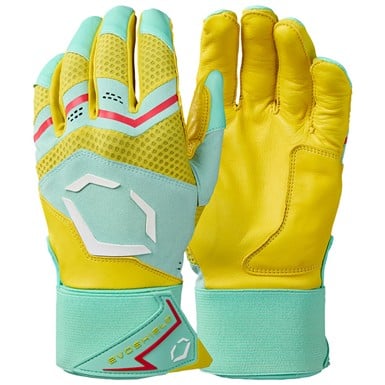 Evoshield Adult Limited Edition Carbyne Batting Gloves w/Strap                                                                  