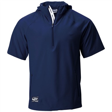 Rawlings Men's Colorsync Short Sleeve Hooded Jacket                                                                             