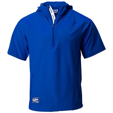 Rawlings Men's Colorsync Short Sleeve Hooded Jacket                                                                             