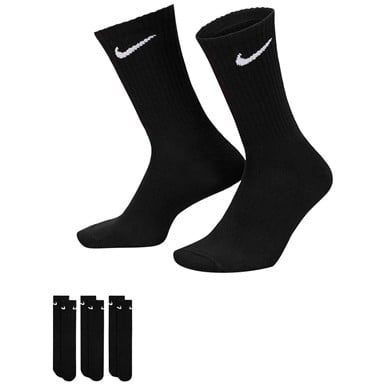 NIKE EveryDay Plus Cushioned Baseball and Softball Crew Socks 3 Pack                                                            