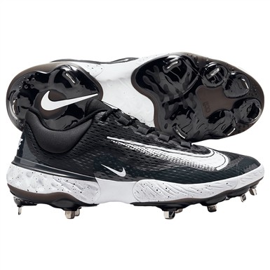 NIKE Men's Alpha Huarache Elite 4 Low Metal Baseball Cleats                                                                     