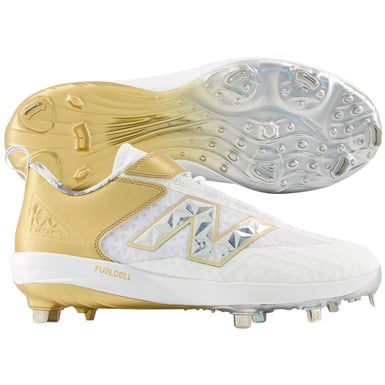 New Balance Mens 4040v8 LE Ring Series Low Metal Baseball Cleats