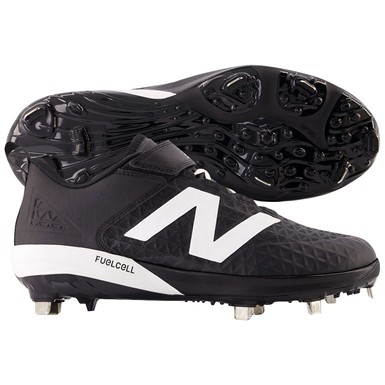 New Balance Mens 4040V8 Low Metal Baseball Cleats