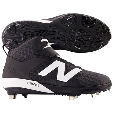 New Balance Mens 4040V8 Mid Metal Baseball Cleats