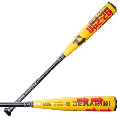 DeMarini 2026 The Goods Half + Half USA Baseball Bat -10                                                                        