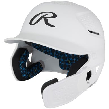 Rawlings RX2 Series Batting Helmet w/ Reversible & Adjustable Jaw Guard                                                         