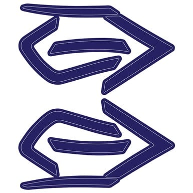 Easton Z50 Batting Helmet Decal Kit                                                                                             