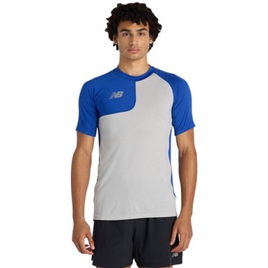New Balance Mens Asym Top Right T-Shirt
