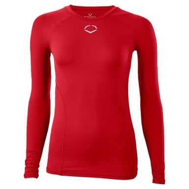 Evoshield Womens Long Sleeve Cooling Softball T-Shirt