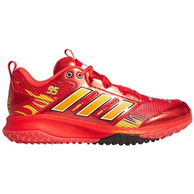 adidas Mens adizero Dugout SE Lightning Mcqueen SE Turf Shoes