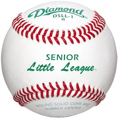 Diamond DSLL-1 Senior Little League Leather Baseballs