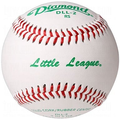 Diamond DLL-2 Little League Leather Baseballs