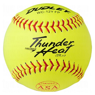 Dudley Thunder Heat USASB Leather Fastpitch Softball
