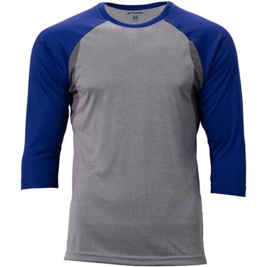 Champro Men's DRI-GEAR 3/4 Sleeve Extra Innings Baseball T-Shirt                                                                