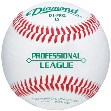 Diamond D1-PRO LS Professional League Leather Baseballs                                                                         