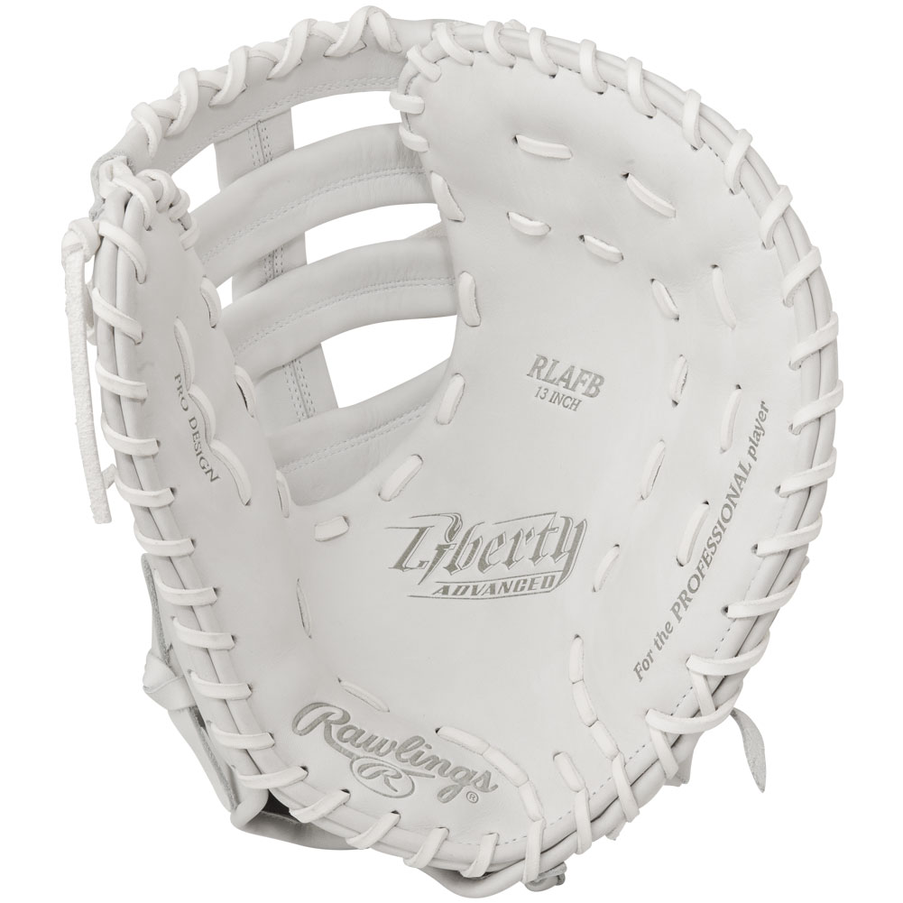 Rawlings 13'' Liberty Advanced Series Fastpitch First Base Mitt, White