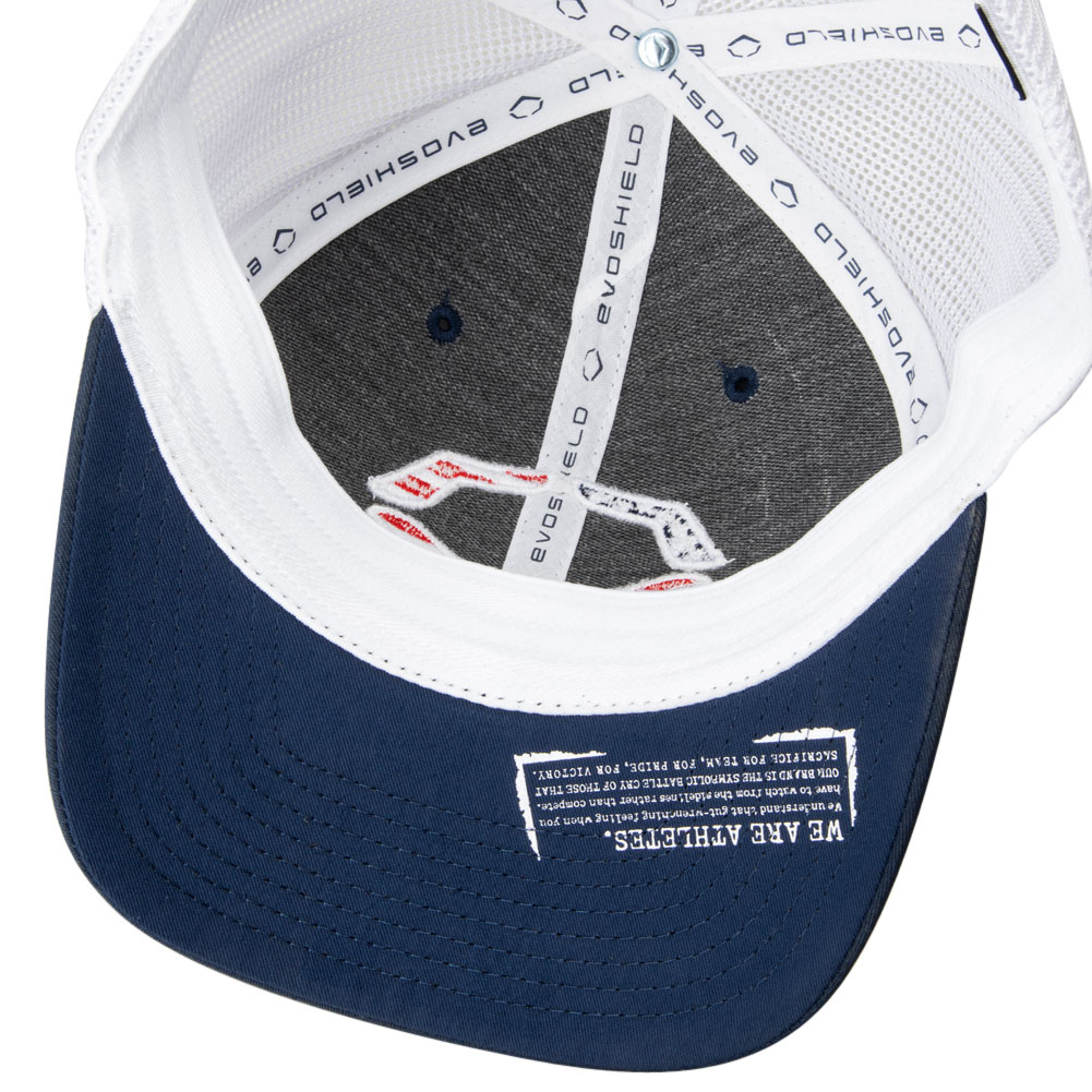 EvoShield USA Flex Fit Hat | Blue | Size: Large - XL | Mesh