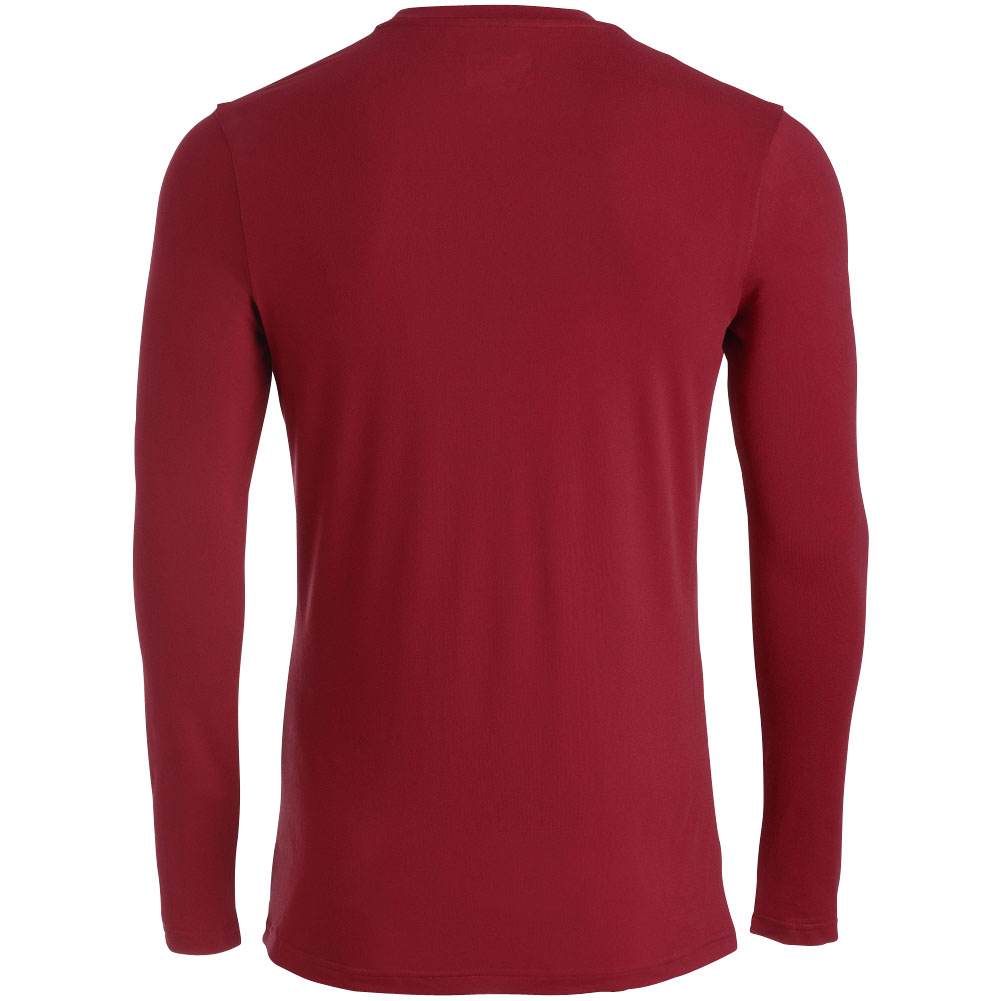 Mizuno Men's Competition Diamond Long Sleeve Shirt, XXL, Cardinal
