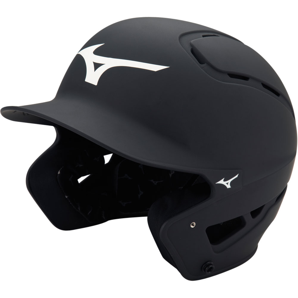 Mizuno Junior B6 Baseball Batting Helmet, Black